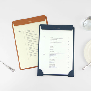 A4 마그넷 클립보드 싱글 멀티 자석 가죽 카페 미용실 메뉴판 제작 인쇄 서류