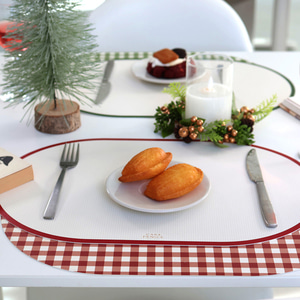 [홀리데이 에디션] 크리스마스 테이블 매트 패키지 선물 소품 장식 테이블보 식탁매트 식탁보 홈파티